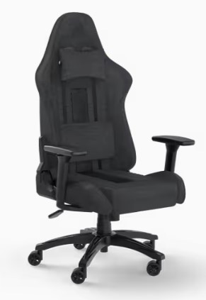 SILLA CORSAIR GAMING TC100 RELAXED FABRIC GRIS/NEGRA CF-9010052-WW 0840006694939 | P/N: CF-9010052-WW | Ref. Artículo: 1362955