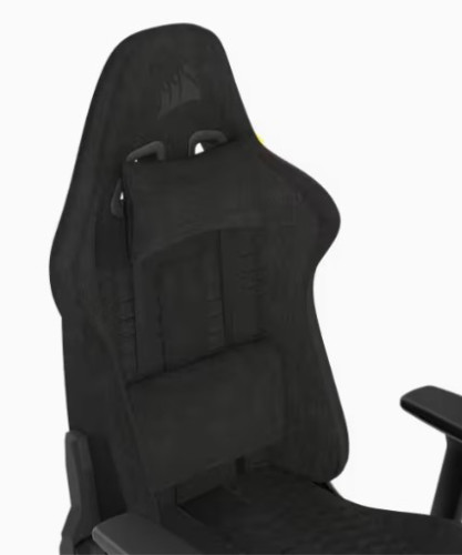 SILLA CORSAIR GAMING TC100 RELAXED FABRIC NEGRA CF-9010051-WW - Imagen 7
