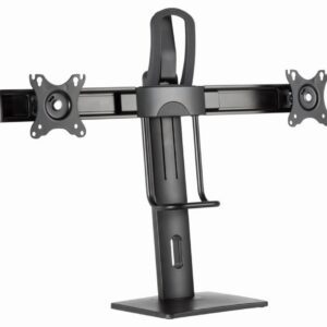 SOPORTE DE MESA GEMBIRD PARA DOS MONITORES ALTURA REGULABLE 8716309127639 MS-D2-01