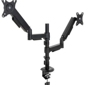 SOPORTE MESA TOOQ PANT. GIRA INCLI 2 BRAZOS 17-32 NEGRO 8433281016477 DB1533TNR-B