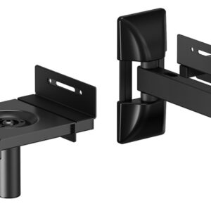 SOPORTE UNIVERSAL AISENS PARED GIRATORIO E INCLINABLE ALTAVOCES NEGRO 8435739904206 SPK05U-421