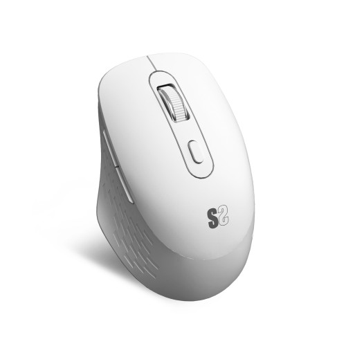 SUBBLIM Ratón CURVE ERGO DUAL MOUSE BATTERY WHITE - Imagen 7