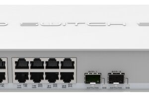 SWITCH MIKROTIK CRS326-24G-2S+RM 4752224002204 CRS326-24G-2S+RM