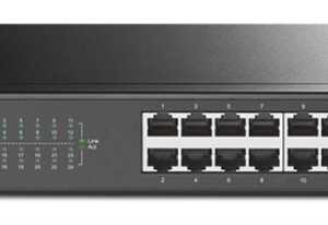 SWITCH TP-LINK TL-SF1024 24 PORT 10/100 RACK 19 6935364021474 TL-SF1024