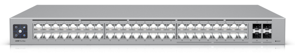 SWITCH UBIQUITI UNIFI USW-PRO-MAX-48- 48 PUERTOS 0810084692745 USW-PRO-MAX-48