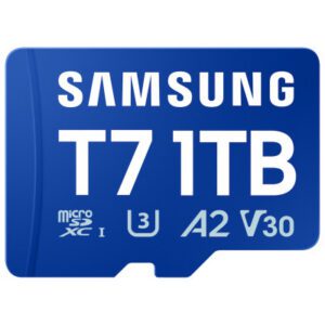 Samsung T7 1 TB MicroSDXC UHS-I 8806097722328 | P/N: MB-MB1T0T/WW | Ref. Artículo: 1411752