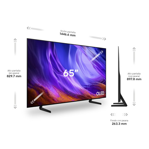 Samsung TV 65" OLED S83H 4K Vision AI Smart TV (2026) - Imagen 9