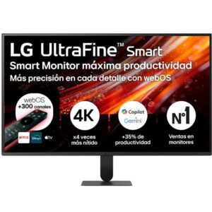 Smart Monitor LG Ultrafine 32U701SB-B 31.5"/ 4K/ Multimedia/ Smart TV/ Negro 8806096817353 32U701SB-B LG-M 32U701SB-B