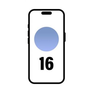 Smartphone Apple iPhone 16 128GB/ 6.1"/ 5G/ Azul Ultramar 195949822438 MYEC3QL/A APL-IPHONE MYEC3QL/A