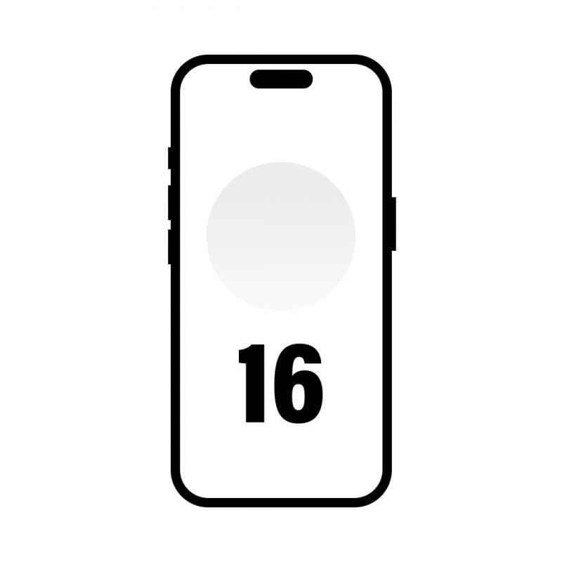 Smartphone Apple iPhone 16 128GB/ 6.1"/ 5G/ Blanco 195949822070 MYE93QL/A APL-IPHONE MYE93QL/A