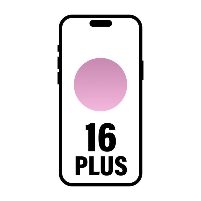 Smartphone Apple iPhone 16 Plus 128GB/ 6.7"/ 5G/ Rosa 195949722578 MXVW3QL/A APL-IPHONE MXVW3QL/A