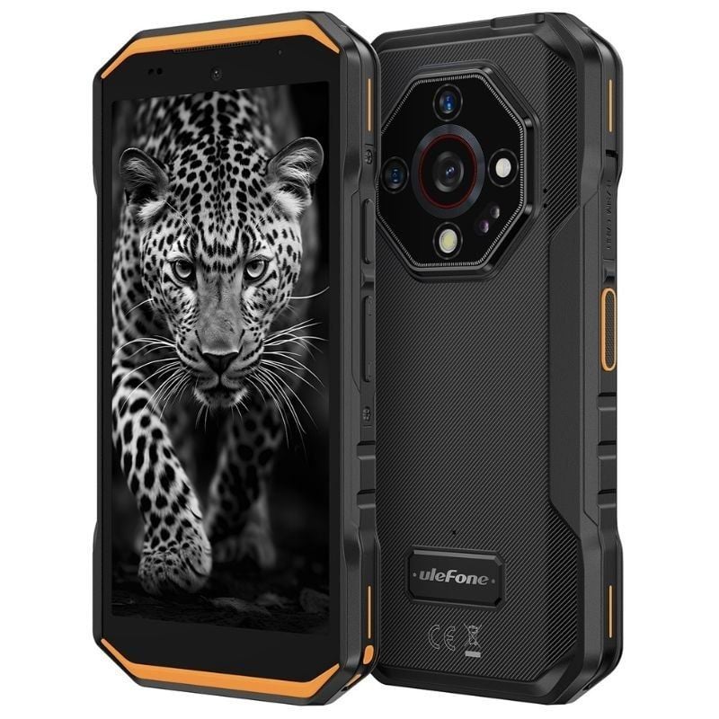 Smartphone Rugerizado Ulefone Armor X32 6GB/ 128GB/ 5.65"/ Negro y Naranja - Imagen 2