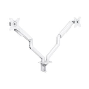 Soporte de Mesa para 2 Monitores TooQ DB4132TNR-W/ Giratorio/ Inclinable/ hasta 9kg 8433281011816 DB4132TNR-W TOO-SOPORTE DB4132TNR-W