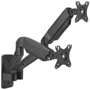 Soporte de Pared para 2 Monitores o TV Aisens WT32TSR-225/ Giratorio/ Inclinable/ hasta 9kg 8436574709742 WT32TSR-225 AIS-SOPORTE WT32TSR-225