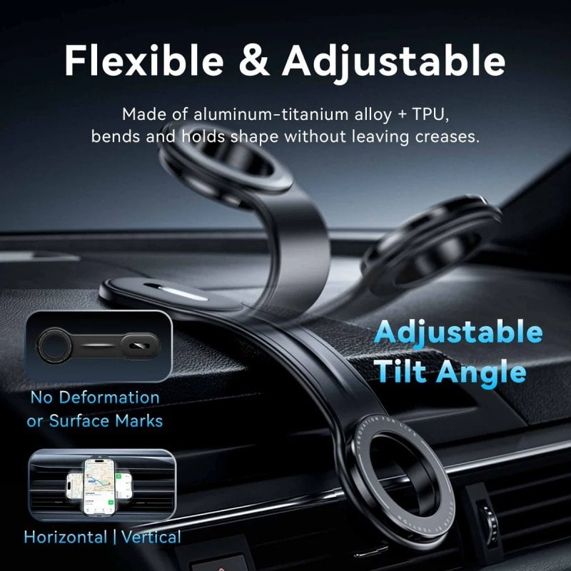 Soporte de Smartphone para Coche Vention KSIB0/ Negro - Imagen 4
