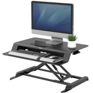 Soporte de Sobremesa Elevable Fellowes Sit-Stand Lotus LT/ hasta 17kg/ Negro 43859753529 8215001 FELL-SOP SIT ST LOTUS LT