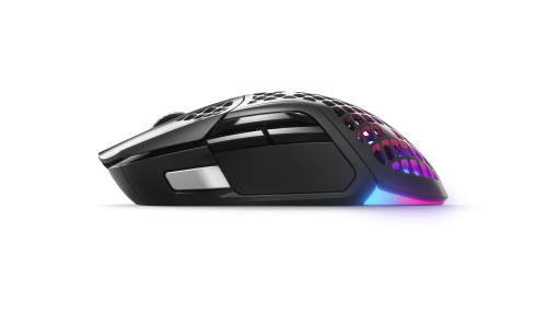 Steelseries Aerox 5 Wireless ratón mano derecha RF Wireless + Bluetooth + USB Type-A Óptico 18000 DPI - Imagen 3