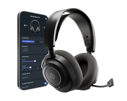 Steelseries Arctis Nova 7X Wireless Gen 2 Auriculares Inalámbrico Diadema Juego Bluetooth Negro - Imagen 2