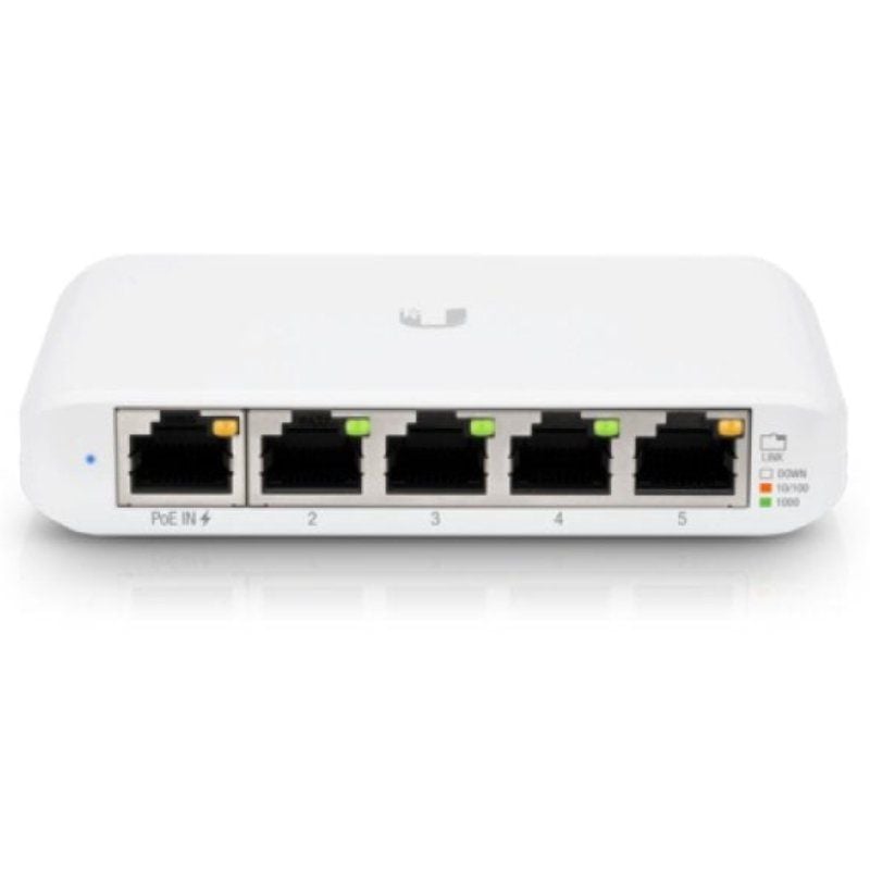 Switch Gestionable Ubiquiti USW-Flex Mini 5 Puertos/ RJ45 10/100/1000 PoE/ Pack 3 uds - Imagen 3