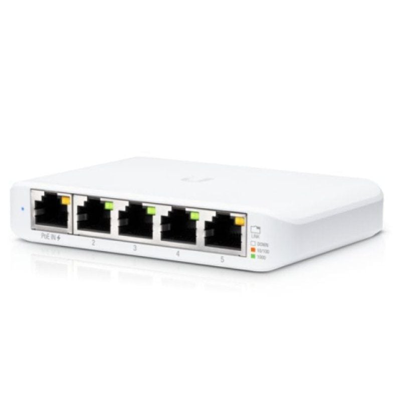 Switch Gestionable Ubiquiti USW-Flex Mini 5 Puertos/ RJ45 10/100/1000 PoE/ Pack 3 uds - Imagen 4