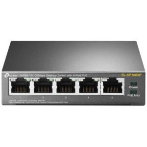 Switch TP-Link TL-SF1005P 5 Puertos/ RJ-45 10/100 PoE 1210002616294 TL-SF1005P V2 TPL-SWITCH TL-SF1005P V2