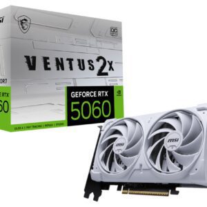 TARJETA GRAFICA MSI RTX 5060 8G VENTUS 2X OC WHITE 4711377344296 912-V537-003