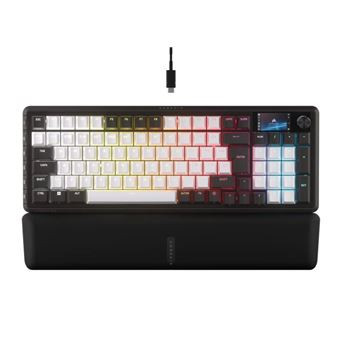 TECLADO CORSAIR VANGUARD 96-MLX PLASMA-DUAL CH-91E921E-ES 0840440412984 | P/N: CH-91E921E-ES | Ref. Artículo: 1402524