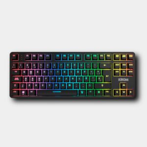 TECLADO KROM KERNEL PRO MINI INALAMBRICO RETROILUMINADO MECANICO NEGRO 8436587975165 NXKROMKERNELPROSP