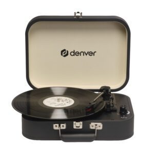 TOCADISCOS DENVER VPL130DGR USB CON SOFTWARE DE GRABACION PARA PC 5706751090370 VPL-130DGR