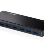 TP-LINK UH720 USB 3.2 Gen 1 (3.1 Gen 1) Micro-B 5000 Mbit/s Negro 6935364010041 | P/N: UH720 | Ref. Artículo: 1017550