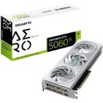 Tarjeta Gráfica Gigabyte GeForce RTX 5060 Ti AERO OC/ 8GB GDDR7 4719331356040 9VN506TAO8-00-G10 GIG-GF RTX5060TI AER OC 8G