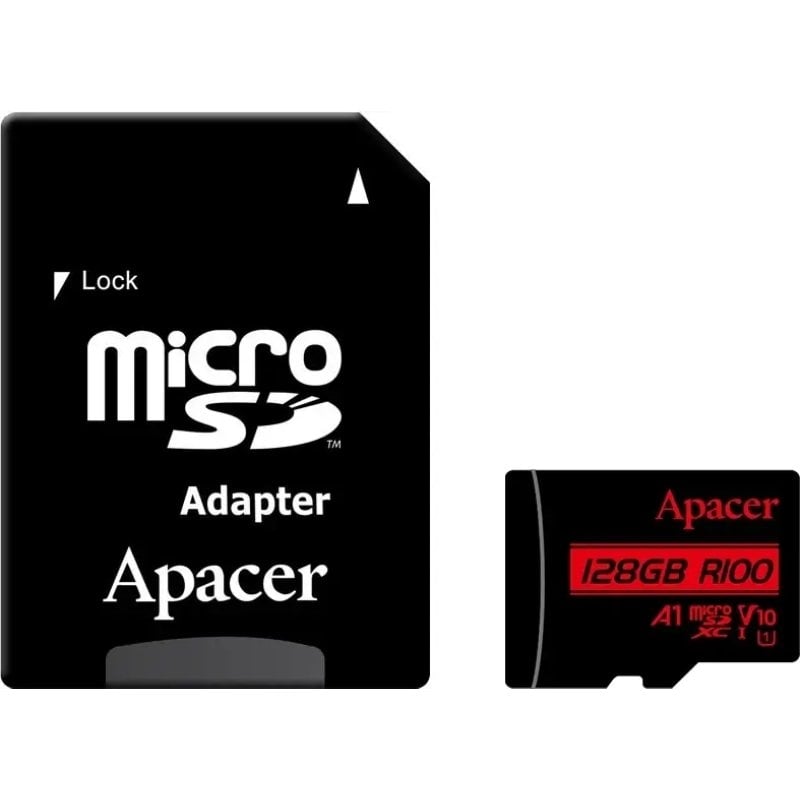 Tarjeta de Memoria Apacer 128GB XC UHS 1 con Adaptador/ Clase 10/ 100MBs - Imagen 4