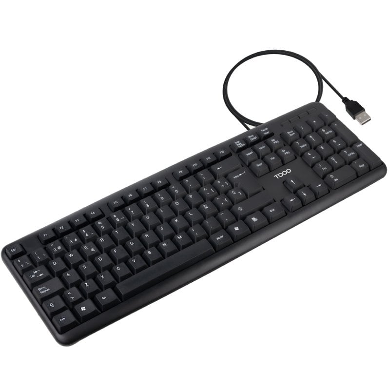 Teclado TooQ TQK-2002-B 8433281017566 TQK-2002-B TOO-TEC TQK-2002-B