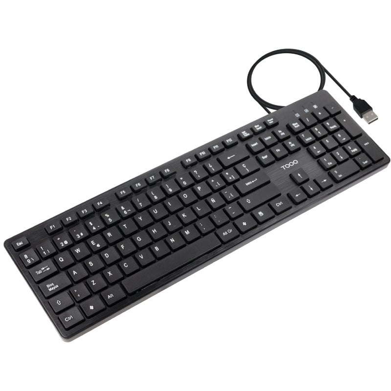 Teclado TooQ TQK-2003-B 8433281017573 TQK-2003-B TOO-TEC TQK-2003-B