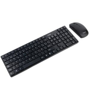 Teclado y Ratón Inalámbricos TooQ TQKMW-3102-B 8433281017597 TQKMW-3102-B TOO-TEC SET TQKMW-3102-B