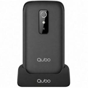 Teléfono Móvil Qubo P-220BKC 4G para Personas Mayores/ Negro 6944762701987 P-220BKC 4G QUB-TEL P-220BKC 4G