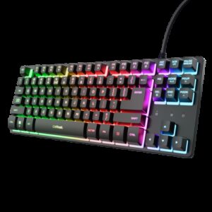 Trust GXT 833 Thado TKL teclado Juego USB QWERTY Español Negro 8713439258882 | P/N: 25888 | Ref. Artículo: 1411726