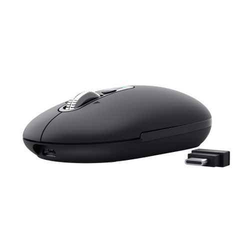 Trust Seron Slim Multi ratón Oficina Ambidextro RF Wireless + Bluetooth Óptico 3200 DPI - Imagen 2