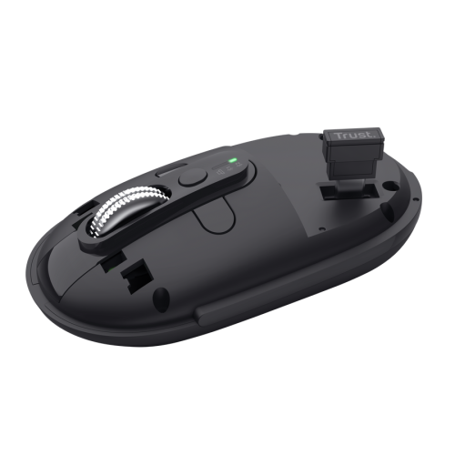 Trust Seron Slim Multi ratón Oficina Ambidextro RF Wireless + Bluetooth Óptico 3200 DPI - Imagen 8