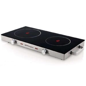 Vitrocerámica Orbegozo PCE6000/ 2 placas 170 y 205mm/ 1000W - 1800W 8436044539664 17430 ORB-PAE-VITRO PCE 6000