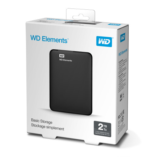 Western Digital WD Elements Portable disco duro externo 2000 GB Negro - Imagen 8
