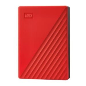 0718037903958 | P/N: WDBR9S0060BRD-WESN | Cod. Artículo: DSP0000042282 Disco duro externo hdd wd western digital 6tb my passport 2.5 pulgadas usb 3.2 rojo