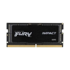 0740617326161 | P/N: KF548S38IBK2-16 | Cod. Artículo: DSP0000042475 Memoria ram ddr5 16gb 2x 8gb kingston - 4800mt - s - pc5 - 38400 - fury impact - cl38 - 1.1v - sodimm