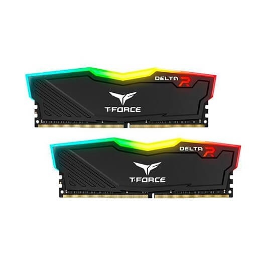 0765441654617 | P/N: TF3D416G3200HC16FDC01 | Cod. Artículo: DSP0000002015 Memoria ram ddr4 16gb 2x8gb 3200mhz teamgroup delta t - force rgb - cl 16 - 1.35v tf3d416g3200hc16fdc01