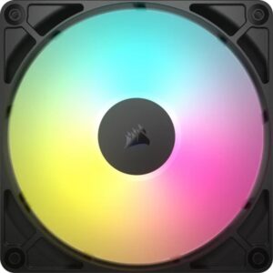 0840006684145 | P/N: CO-9050182-WW | Cod. Artículo: DSP0000042037 Ventilador caja corsair rs140 gaming argb 140mm negro