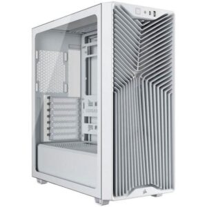 0840440414650 | P/N: CC-9011335-WW | Cod. Artículo: DSP0000040940 Caja ordenador gaming corsair 3200d rs atx cristal templado blanca