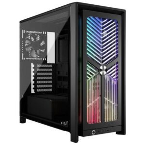 0840440488828 | P/N: CC-9011302-WW | Cod. Artículo: DSP0000040937 Caja ordenador gaming corsair frame 4000x rs atx cristal templado negra