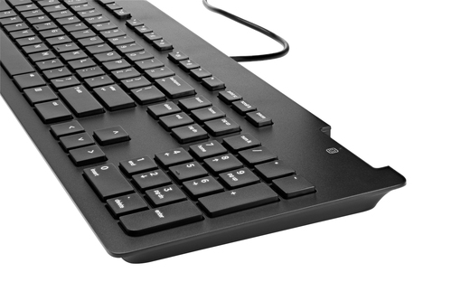 Teclado hp business slim smartcard v2 negro