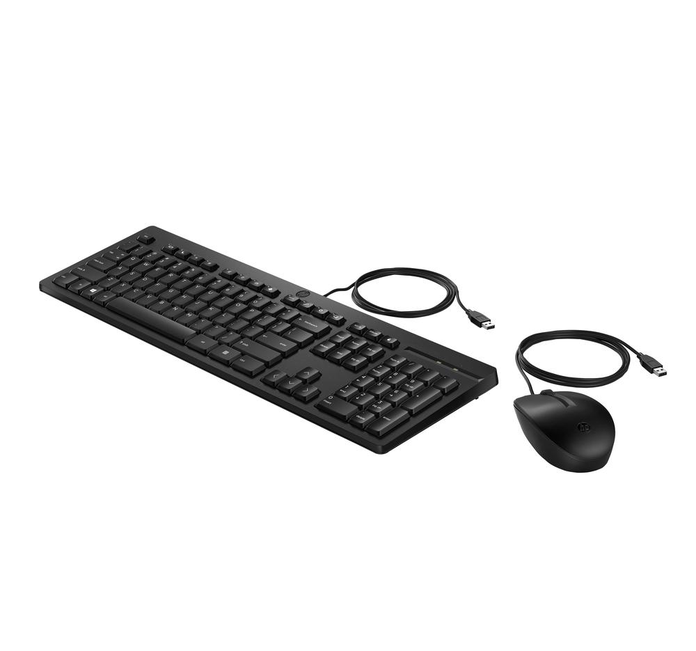 Teclado + raton hp combo 225 negro - Imagen 2