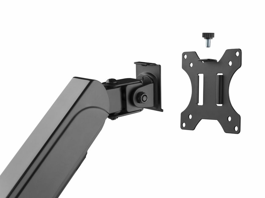 Soporte mesa equip vesa hasta 27 100x100 max 7kg 3 pantallas - Imagen 2